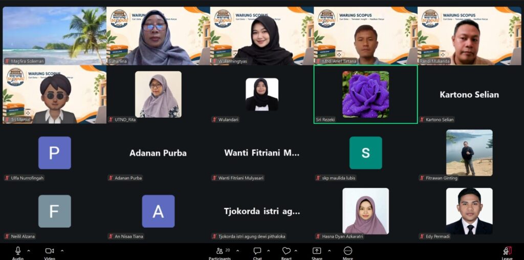 Yayasan PSPMAS Gandeng Warung Scopus Mendorong Penguatan Ilmu Pengetahuan dan Riset melalui Pelatihan Analisis Bibliometrik Berbasis Data Scopus whatsapp image 2026 09 19 at 10.42.43 (2)