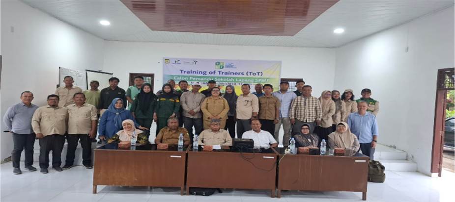 Training of Trainers (ToT) Sustainable Pesticide Management Framework (SPMF) sebagai Upaya Mendukung Strategi Ketahanan Pangan Tanaman Padi di BPP Sijonam Kabupaten Serdang Bedagai image